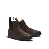 Timberland Pro Nashoba Soft Toe Chelsea Work Boot Brown Angled View