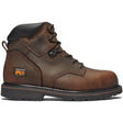 Timberland Pro Pit Boss 6 Inch Steel-Toe Work Boot Brown Profile View