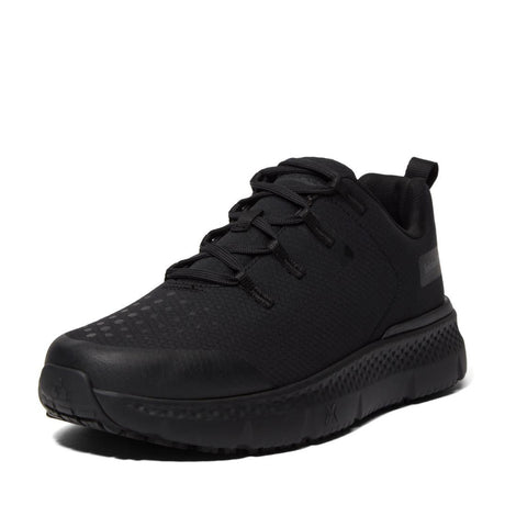 Timberland Pro Power Shift Slip Resistant Shoes – Black Ripstop Angled View
