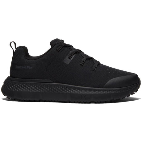 Timberland Pro Power Shift Slip Resistant Shoes – Black Ripstop Profile View