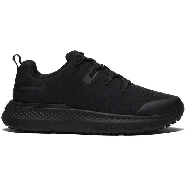 Timberland Pro Power Shift Slip Resistant Shoes – Black Ripstop Profile View