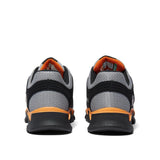 Timberland Pro Powertrain Sport Alloy-Toe Work Shoe Orange Heel-Back View