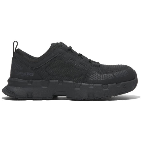 Timberland Pro Powertrain Ev Composite-Toe Work Shoe Black Profile View