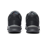 Timberland Pro Powertrain Sport Alloy-Toe Work Shoe Sd35 Black Heel-Back View