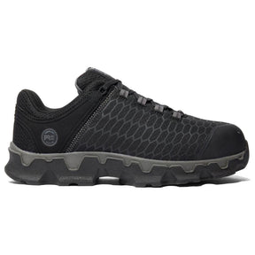 Timberland Pro Powertrain Sport Alloy-Toe Work Shoe Sd35 Black Profile View