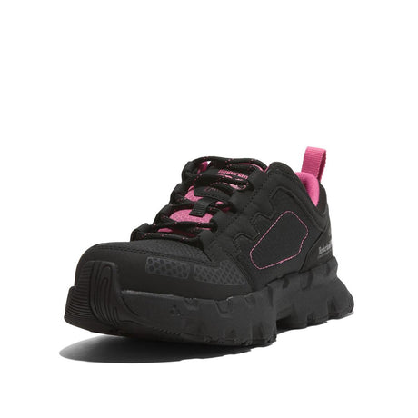 Timberland Pro Women's Powertrain Ev Composite-Toe Work Shoe Black Detail View