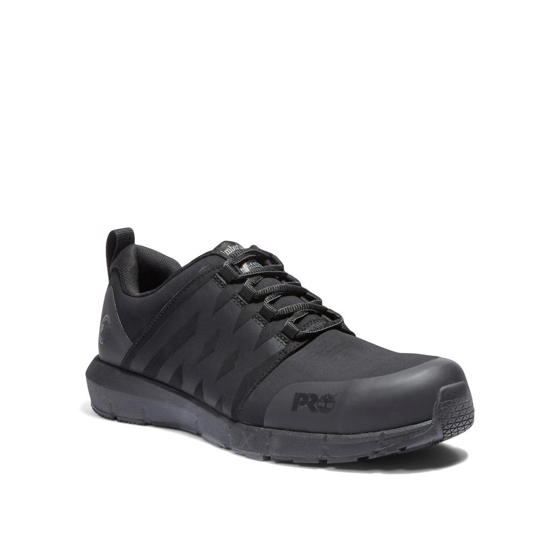 Timberland Pro Radius EH Composite-Toe Work Shoe Black Medial View