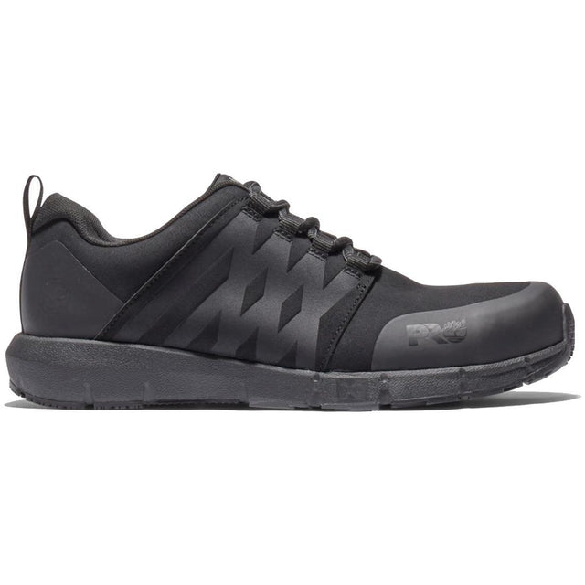 Timberland Pro Radius EH Composite-Toe Work Shoe Black Profile View