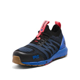 Timberland Pro Women's Radius Knit Composite-Toe Work Shoe Black/Blue Detail View