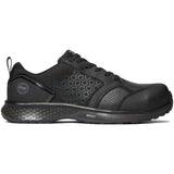 Timberland Pro Reaxion Composite-Toe Work Shoe Black Profile View