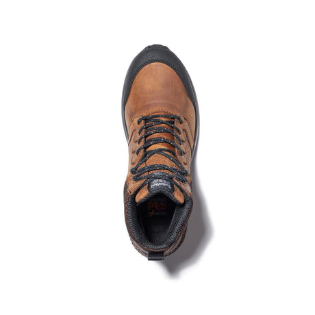 Timberland Pro Reaxion Soft-Toe Waterproof Boot Brown Front-upper View