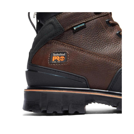Timberland Pro Rigmaster 6 Inch Steel-Toe Waterproof Work Boot Brown View