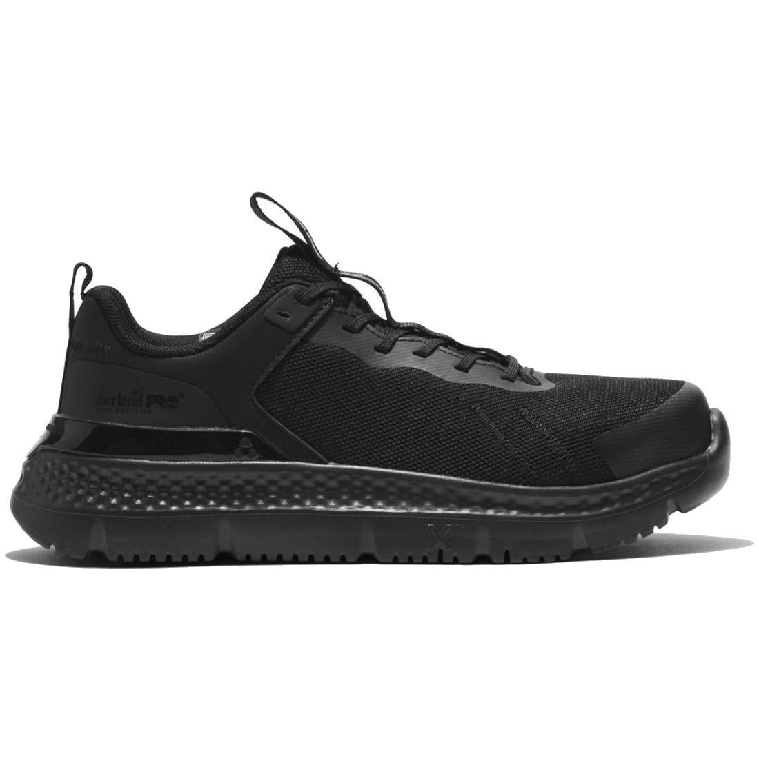Timberland Pro Women's Setra Composite-Toe Work Shoe Black Profile View