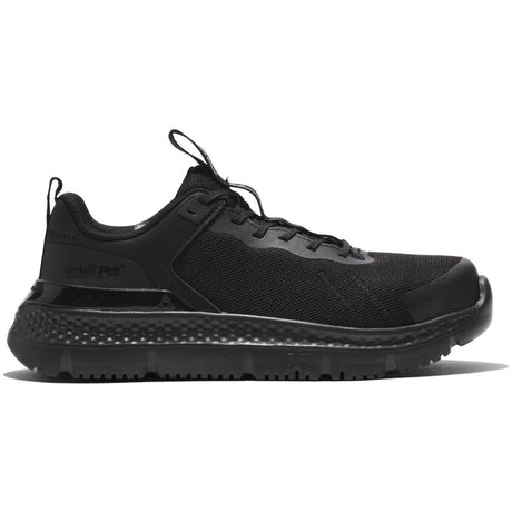 Timberland Pro Women's Setra Composite-Toe Work Shoe Black Profile View