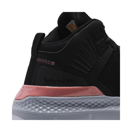 Timberland Pro Women's Setra Composite-Toe Work Shoe Black/Grey View