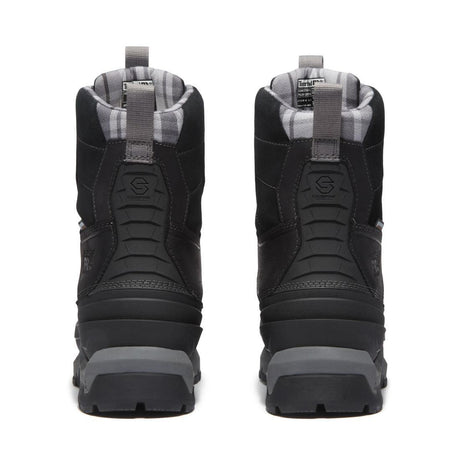 Timberland Pro Siberian Waterproof Composite Toe Work Boots Black Heel-Back View