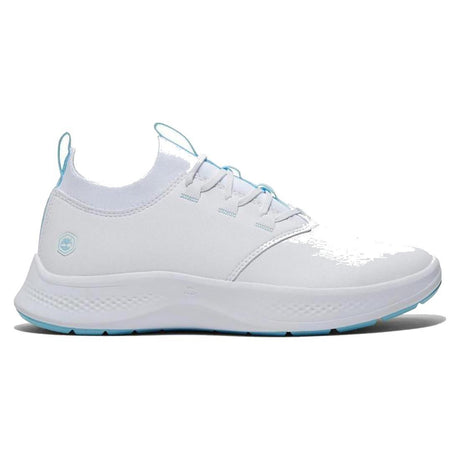 Timberland Pro Women's Solace Max Soft-Toe Slip-On Shoe White Profile View