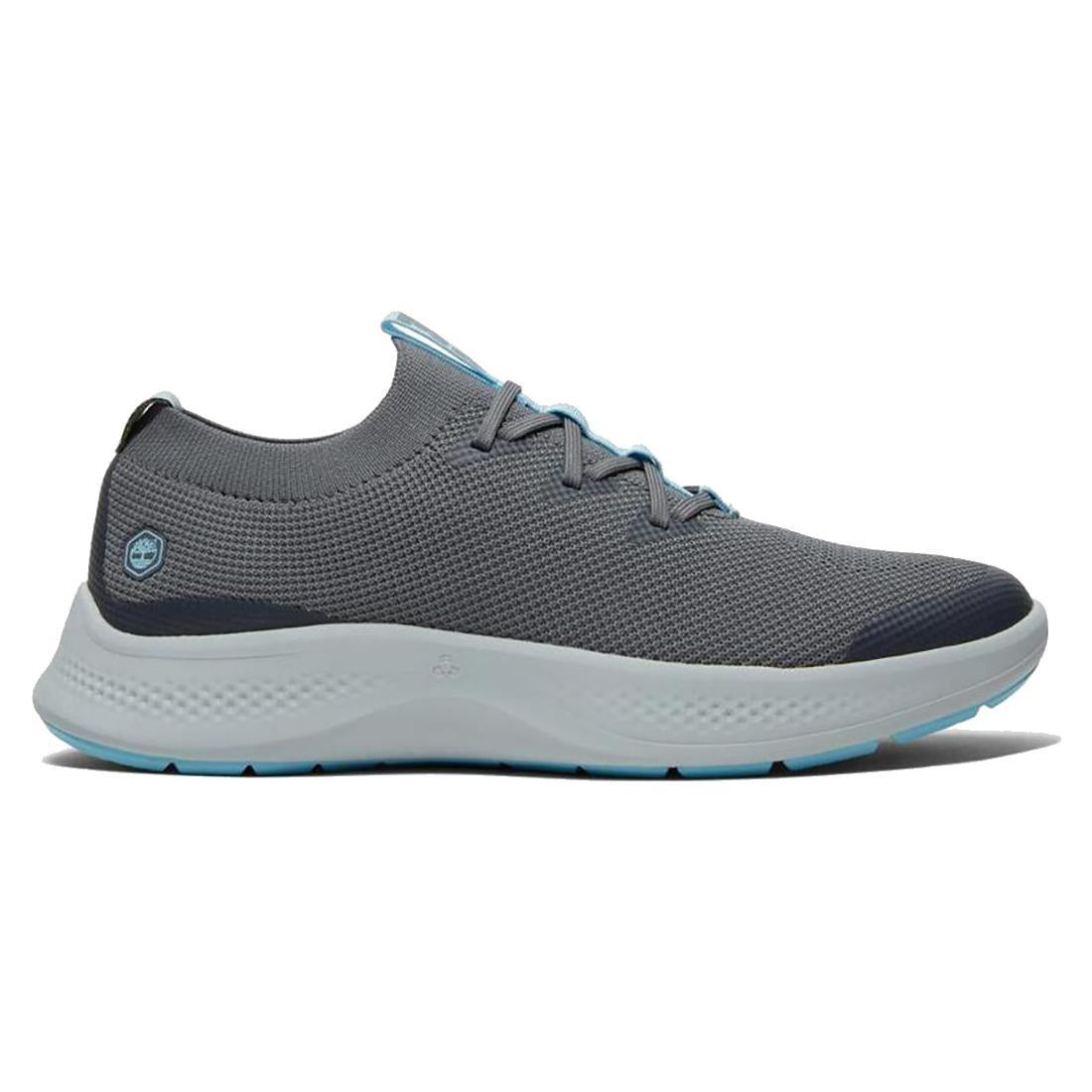 Timberland Pro Women's Solace Soft-Toe Slip-On Shoe Grey Profile View