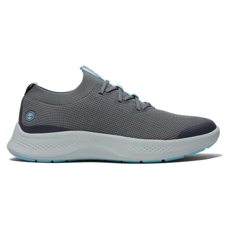 Timberland Pro Women's Solace Soft-Toe Slip-On Shoe Grey Profile View