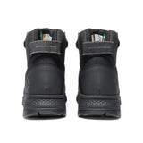 Timberland Pro Switchback 6 Inch Composite-Toe Waterproof PR Work Boot Black Heel-Back View