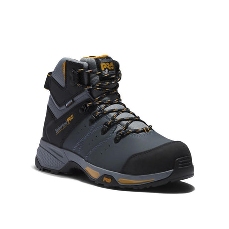 Timberland Pro Switchback 6 Inch Composite-Toe Waterproof Work Boot Gray Medial View