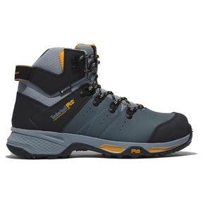 Timberland Pro Switchback 6 Inch Composite-Toe Waterproof Work Boot Gray Profile View