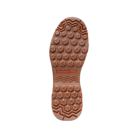 Timberland Pro Switchback LT 6 Inch Steel-Toe Work Boot Brown Sole View