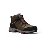 Timberland Pro Switchback Lt 6 Inch Steel-Toe Work Boot Brown/Red Medial View