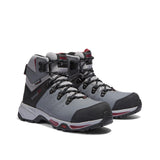 Timberland Pro Women's Switchback Composite-Toe Work Boot Grey Angled View