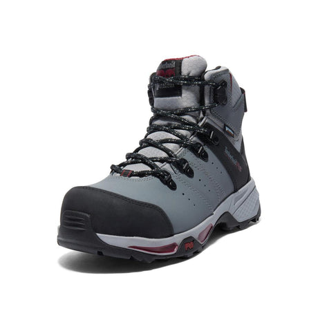 Timberland Pro Women's Switchback Composite-Toe Work Boot Grey Detail View