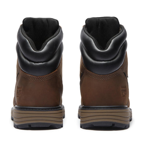Timberland Pro Tasker 6 Inch Alloy Toe Waterproof Work Boots Brown A43FG back image