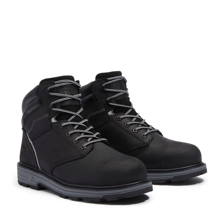 Timberland Pro Tasker 6 Inch Alloy Toe Work Boots Black A416G lateral image