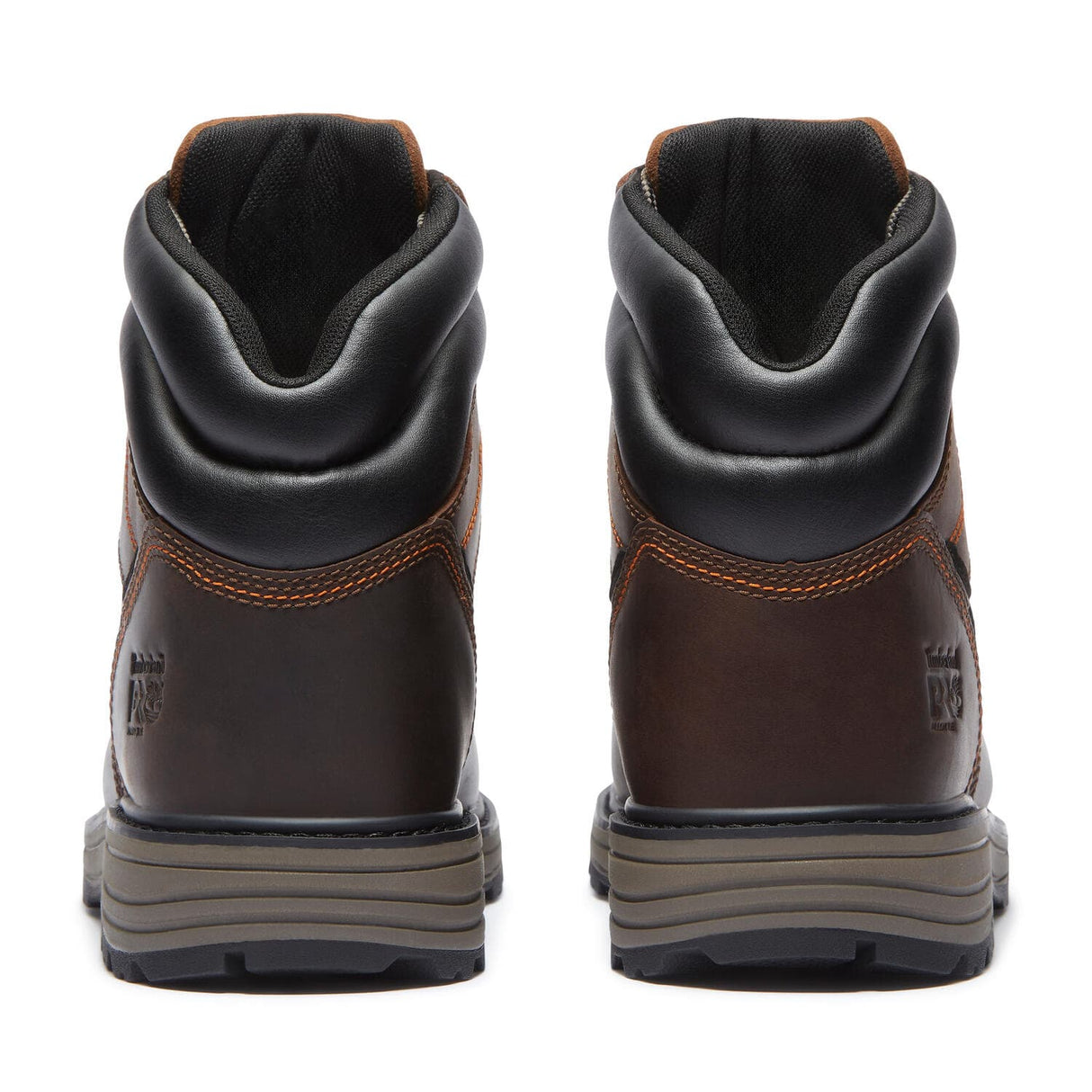 Timberland Pro Tasker 6 Inch Alloy Toe Work Boots Brown A416G back image