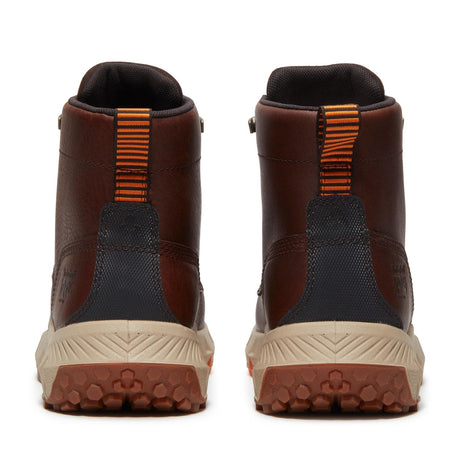 Timberland Pro Tempe 6 Inch Alloy Toe Waterproof Work Boots Brown A5TME back image