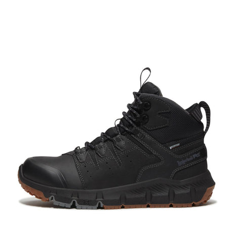 Timberland Pro Tempe Waterproof Soft Toe Work Boots Black View
