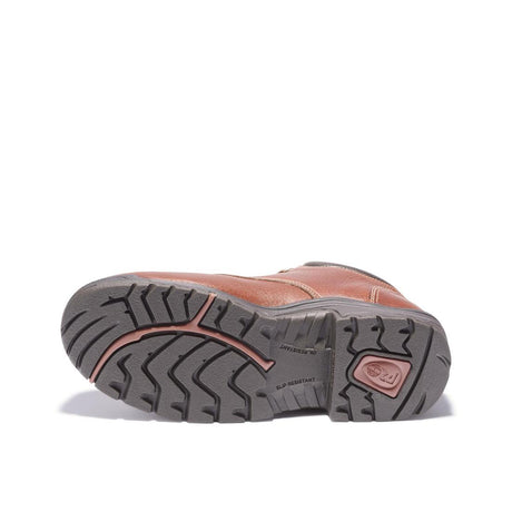 Timberland Pro Titan Alloy-Toe Oxford Work Shoe Brown Sole View
