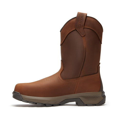Timberland Pro Titan EV Composite Toe Waterproof Pull On Work Boots Brown A44DG medial image