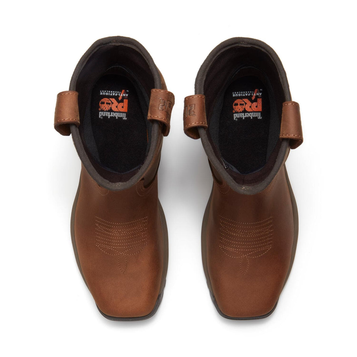 Timberland Pro Titan EV Composite Toe Waterproof Pull On Work Boots Brown A44DG top image