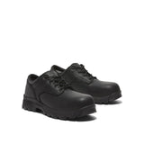 Timberland Pro Titan Ev Composite-Toe Oxford Work Shoe Black Angled View