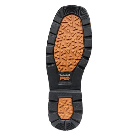 Timberland Pro True Grit Waterproof Soft Toe Chelsea Work Boot – Medium Brown Sole View