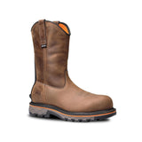 Timberland Pro-True Grit Pullon Nt Waterproof Brown: Brown Bandit-Steel Toes-9