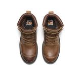 Timberland Pro Whitman 8-Inch Waterproof Composite-Toe Work Boot Full Grain Medium Brown Front-upper View