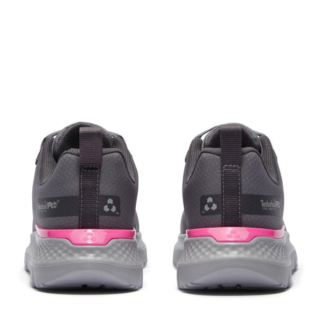 Timberland Pro Women's Intercept Steel Toe Work Shoes Gray A5SVZ back image