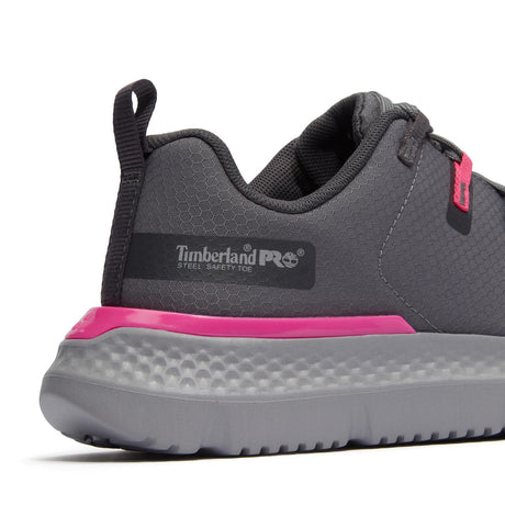 Timberland Pro Women's Intercept Steel Toe Work Shoes Gray A5SVZ detail image
