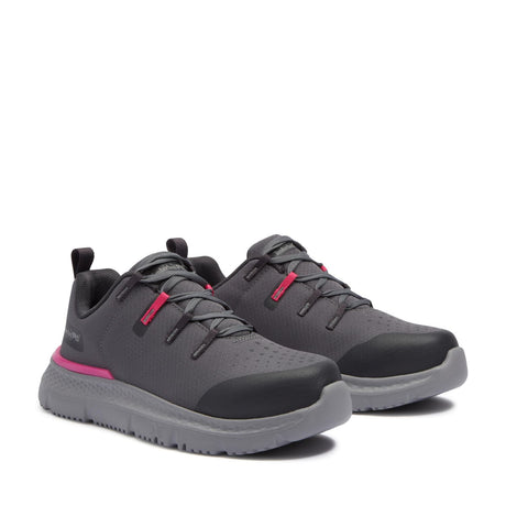 Timberland Pro Women's Intercept Steel Toe Work Shoes Gray A5SVZ lateral image