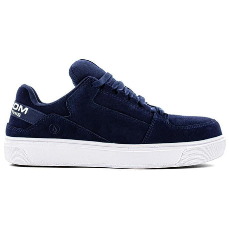 Volcom Evolve Composite-Toe Work Shoe Blue Profile View