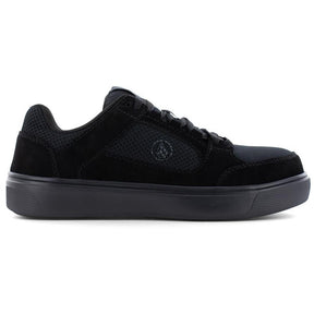 Volcom Women's Evolve Composite-Toe Work Shoe Black Profile View