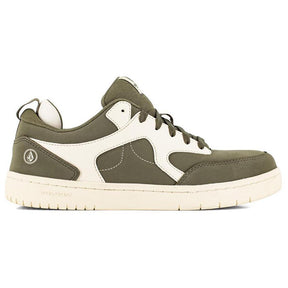 Volcom Vitals Composite-Toe Work Shoe Green Profile View