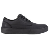Volcom photo Women’s True Soft-Toe Slip Resistant Shoe Black Profile View
