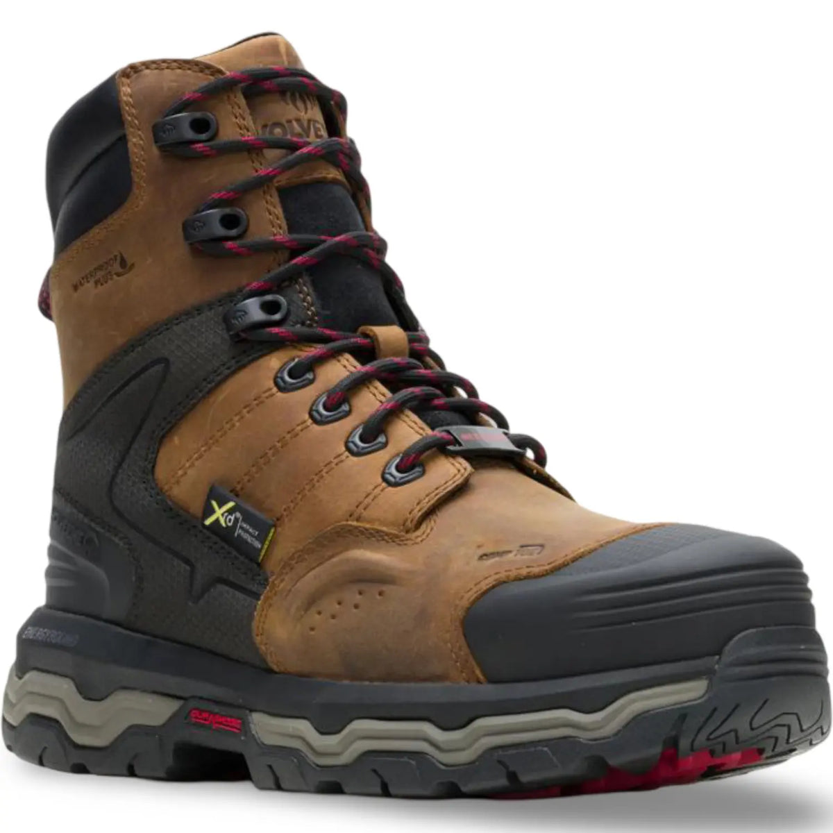 Wolverine Alpha 8-inch Composite Toe Met Boot Dark Tan, style W261059 - product image 2